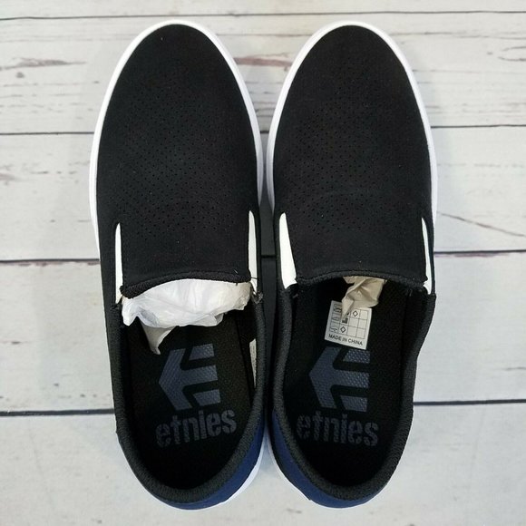 Etnies Cirrus Slip On Sneakers Men\'s Size 10  Black